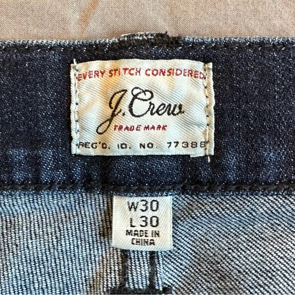 J. Crew 484 Slim-fit Stretch on Demand jean in dark rinse wash - Men's 30/30 - Picture 7 of 10